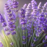 ラベンダーの花