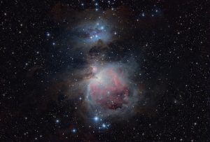 オリオン大星雲の写真copyright国立天文台