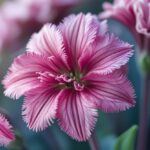 ナデシコの花のイラスト